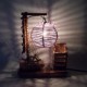 Valentine'S Day Creative Furnishing Articles Gifts Brush Pot Vintage Boutique Handicraft Desk Lamp Led Light