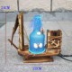 Valentine'S Day Creative Furnishing Articles Gifts Vintage Boutique Handicraft Bottle Marine Style Desk Lamp Led Light