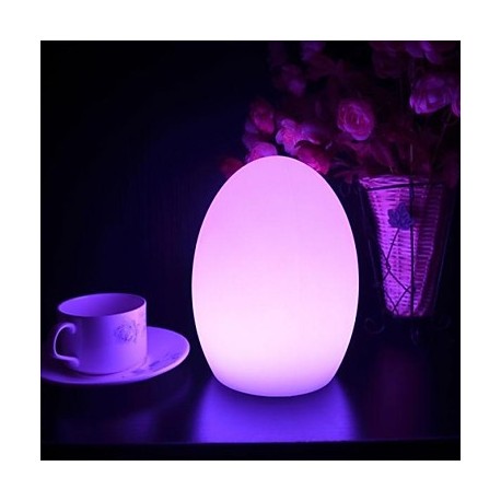 Rechargeable color changing cylinder shaped lamp bar led table lights