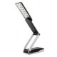 18-LED White Light LED Solar Light Rechargeable Fold Eyeshield Reading Table Desk Lamp (110-220V)