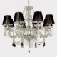 Elegant Crystal Chandelier with 8 Lights