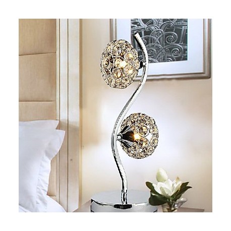 Creative Crystal Table Lamp With 2 Light 220-240V