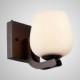 Iron Wall Lamp with Glass Shade Classic/Modern Lighting Wall Sconces