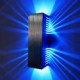 2W Modern Led Wall Light with Scattering Light Design 2 Cubic Shades