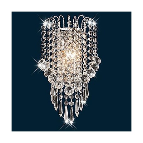 Crystal Flush Mount wall Lights,Modern/Contemporary E12/E14 Metal