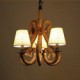 Retro Minimalist Creative Personality Rope Chandelier