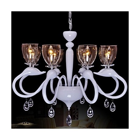 European Style Crystal Droplight Individuality Creative Swan Hotel