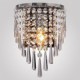 Semi Circular Wall light in Crystal Feature