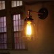 Industrial Edison Simplicity Glass Wall Sconce Metal Base Cap Dining Room / Study Room/Office / Hallway Wall Mount Light