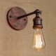 American Bar Cafe Restaurant Bedside Minimalist Aisle Ferruginous Iron Wall Sconce