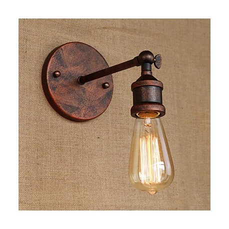 American Bar Cafe Restaurant Bedside Minimalist Aisle Ferruginous Iron Wall Sconce