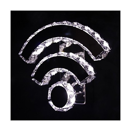 WIFI Crystal Led/Wall Sconces Crystal/LED Modern/Contemporary/Bed/Living/Hotel/Metal