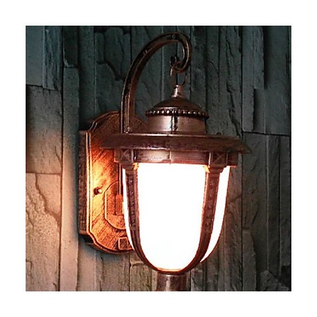 Outdoor Wall Lights , Traditional/Classic E26/E27 Metal