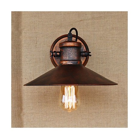 Loft industrial Warehouse Creative Living Room Balcony Wind Ferruginous Nostalgic Retro Pastoral Staircase Wall Lamp