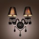 Crystal Candle Wall Lights , Modern/Contemporary E12/E14 Glass