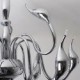 Max 10 watt Modern/Contemporary Chrome Metal Chandeliers / Pendant Lights