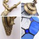 E27 220V 35*22CM 5-10㎡ Europe Type Restoring Ancient Ways Wall Lamp Creative Mediterranean Glass Led Lights