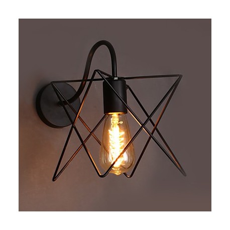 E27 220V 18*10CM 5-15㎡ Nordic Retro Hallway Stairs Line Wall Lamp Led Lights