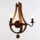 Mini Style Wall Sconces , Rustic/Lodge E12/E14 Wood/Bamboo