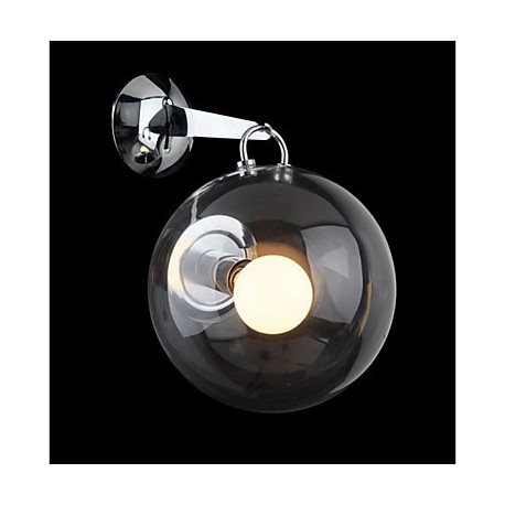 E27 220V 25*32.5CM 5-15㎡ Individuality Creative Design Modern Glass Bubble Ball Pendant Lamp Wall Lamp Led Lights