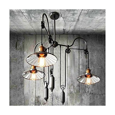 Vintage / Country Mini Style Painting Metal ChandeliersLiving Room / Bedroom / Dining Room / Study Room/Office / Kids Room / Gam