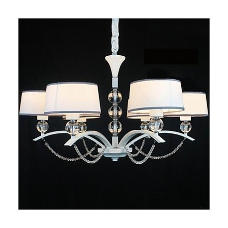 40w Modern/Contemporary Crystal Chrome Fabric Chandeliers Living Room / Bedroom / Dining Room / Hallway