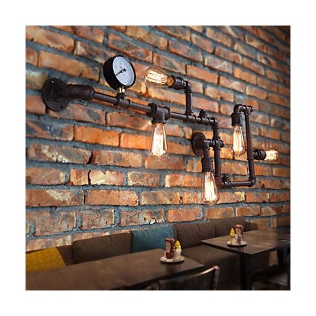 Wall Sconces Mini Style / Bulb Included Rustic/Lodge Metal