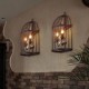 Mini Style Wall Sconces , Rustic/Lodge E26/E27 Metal