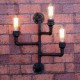 Mini Style Wall Sconces , Rustic/Lodge E26/E27 Metal