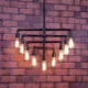 MAX:60W Vintage Bulb Included Painting Metal Flush Mount Bedroom / Dining Room / Entry / Hallway