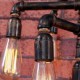 MAX:60W Vintage Bulb Included Painting Metal Flush Mount Bedroom / Dining Room / Entry / Hallway