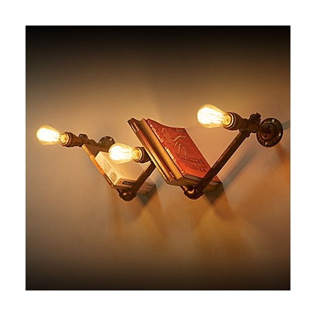 Retro Metal Bedsides Wall Sconce Village Pastoral Living Room Wall Lights Dining Room Wall Lamp