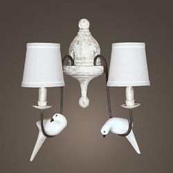 Mini Style Wall Sconces , Traditional/Classic E12/E14 Metal