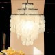 LAMP Minimalist Shell Chandelier Living Room Bedroom Den Chandelier