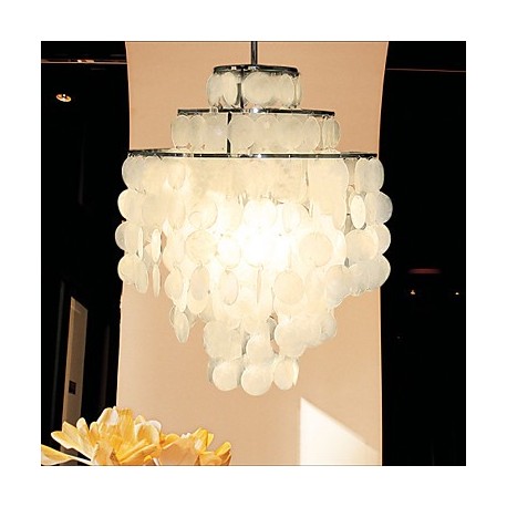 LAMP Minimalist Shell Chandelier Living Room Bedroom Den Chandelier