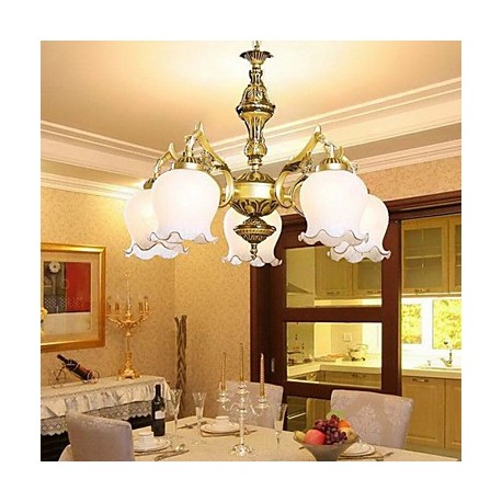 Jane Retro Bedroom lamp Iron Mediterranean Restaurant Study Lighting 5