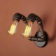 Mini Style Wall Sconces , Rustic/Lodge E12/E14 Metal