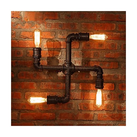 Wall Sconces Mini Style / Bulb Included Rustic/Lodge Metal