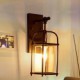 Creative Industrial Look Lamps North America Style Wall Lamps with Edison Flute Bulb Inside Bar Decoration Lights