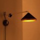 E27 25*15CM 10-15㎡Rural Industrial Wind Restoring Ancient Ways, Wrought Iron Rocker Arm Folded Wall Lamp Led Lights