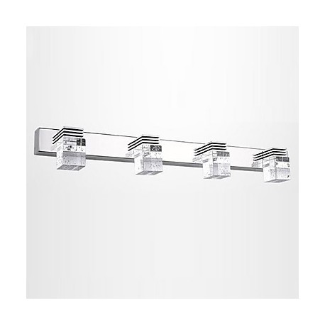 Wall Sconces / Bathroom Lighting / Wall Washers Crystal / LED / Mini Style Modern/Contemporary Metal