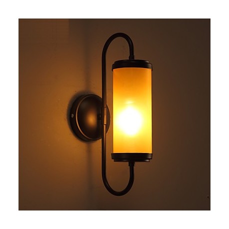 E27 34*15CM 10-15㎡Contracted And Contemporary American Country Restoring Ancient Ways Candlestick Wall Lamp Led Lights