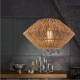 The American Village Hall Coffee Hand Woven Rope Chandelier