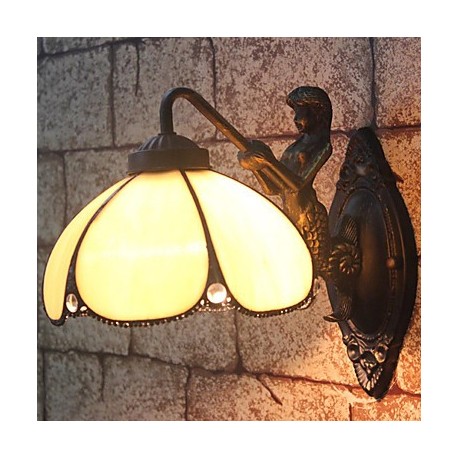 E27 220V30*30CM 3-5㎡ European Contracted Rural Creative Wrought Iron Wall Lamp Led Lights