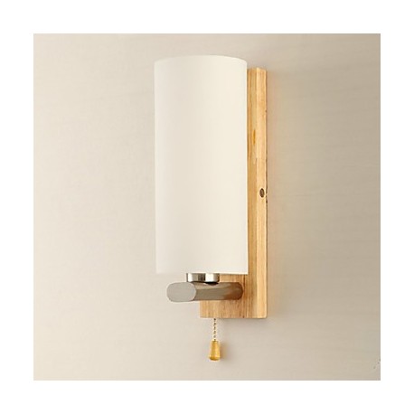 Wall Sconces , Modern/Contemporary E12/E14 Wood/Bamboo