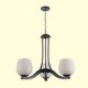 5 Traditional/Classic / Retro Mini Style Painting Metal Chandeliers Living Room / Bedroom / Dining Room