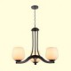 5 Traditional/Classic / Retro Mini Style Painting Metal Chandeliers Living Room / Bedroom / Dining Room