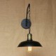 Simple And Creative Personality Wall Lamp Industry Chain American Retro Iron Aisle Bedroom Bedside Wall Lamp