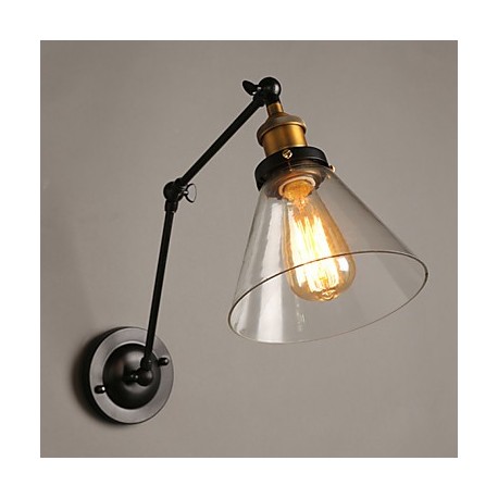 E27 220V 18.5*21CM 5-8㎡ Creative Rural Loft Retro Titan Section Double Wall Lamp Light LED