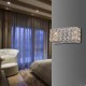 Contracted And Contemporary Square Wall Lamp B-29 K9 Crystal